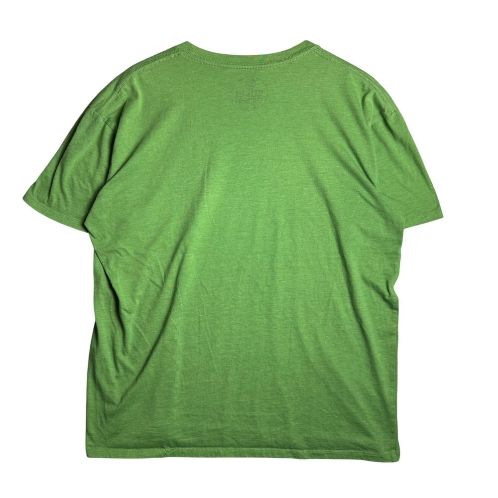 Solid Threads Mens XL Green Im a Drinker Not a Fighter Shamrock Graphic T-Shirt - Picture 3 of 6